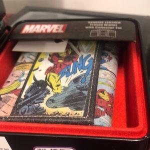 Marvel Genuine leather comics